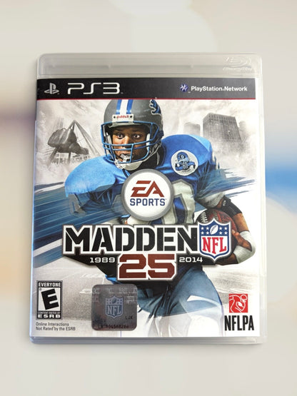 Madden NFL 25 Box and Manual 0nly