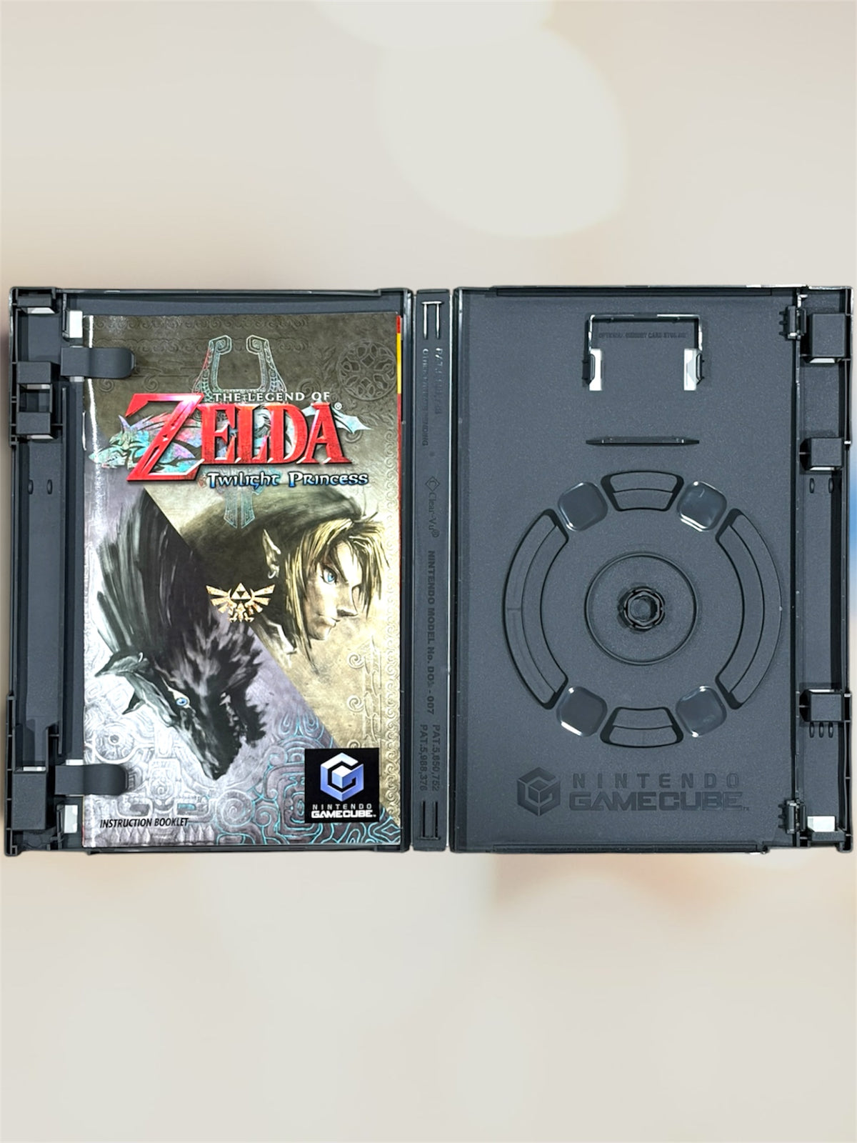 Zelda Twilight Princess Case and Inserts Only
